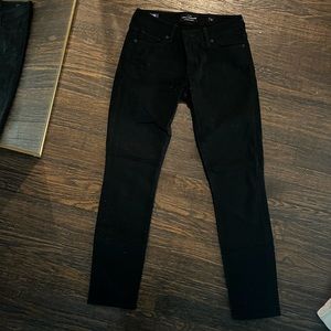 All Saints Black Skinny Jeans size 26